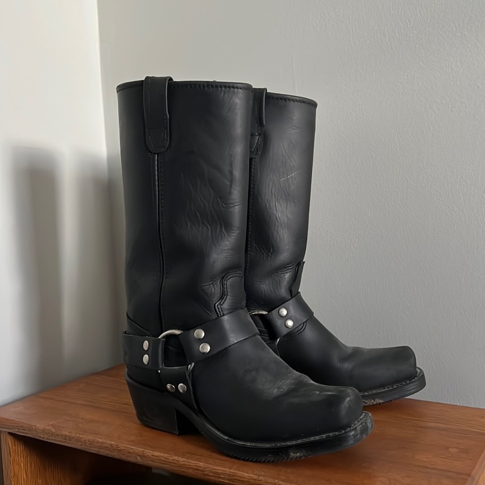 Black Double H harness boots